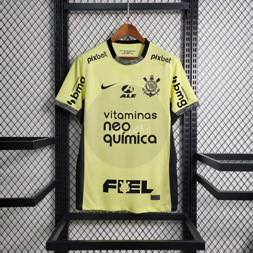 Corinthians Away Kit 23/24 Full Sponsored Football Jersey