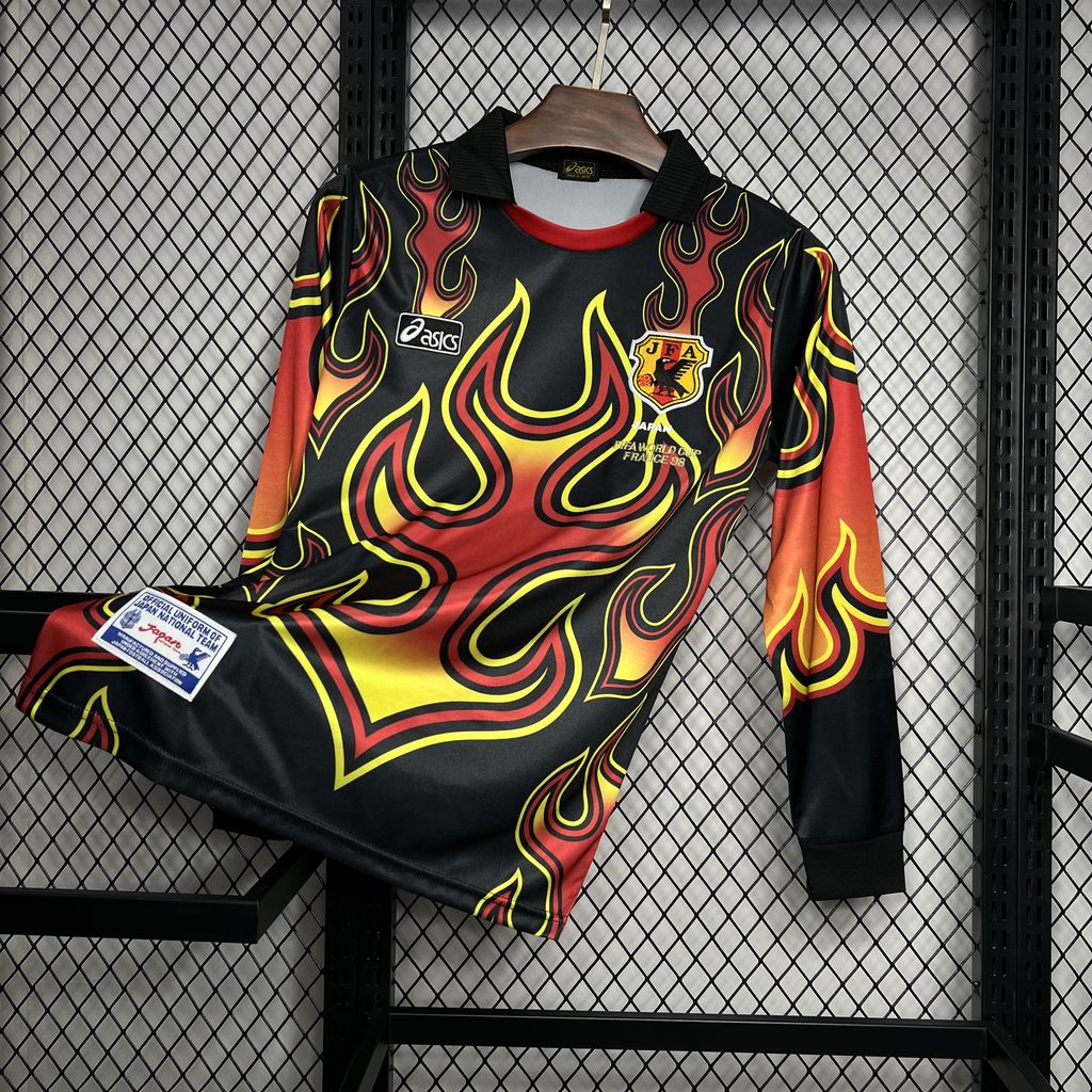 Japan Goalkeeper Final Kit Retro Long Sleeves 98