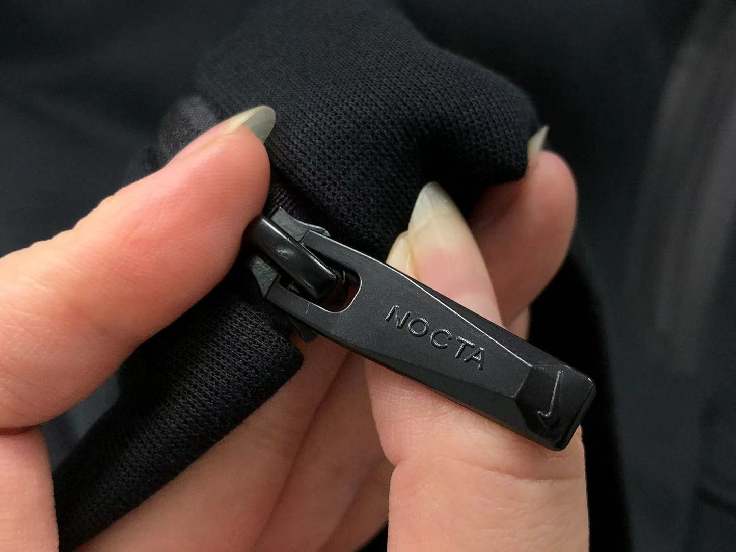 Nike Tech NOCTA Set - All Black (Yellow Swoosh)