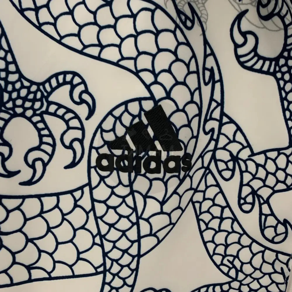 *Edp* Real Madrid Dragon Edition White Reversible Windbreaker 23/24