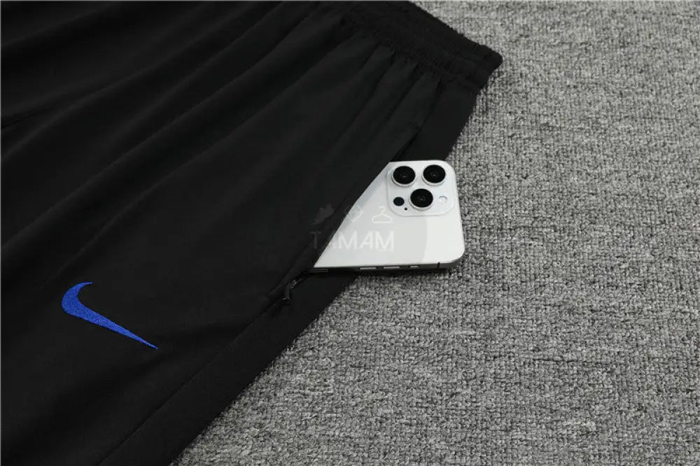 England Black/Blue 1/4 Zip Training Tracksuit 24/25 International
