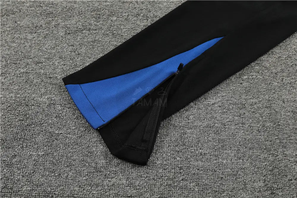 England Black/Blue 1/4 Zip Training Tracksuit 24/25 International