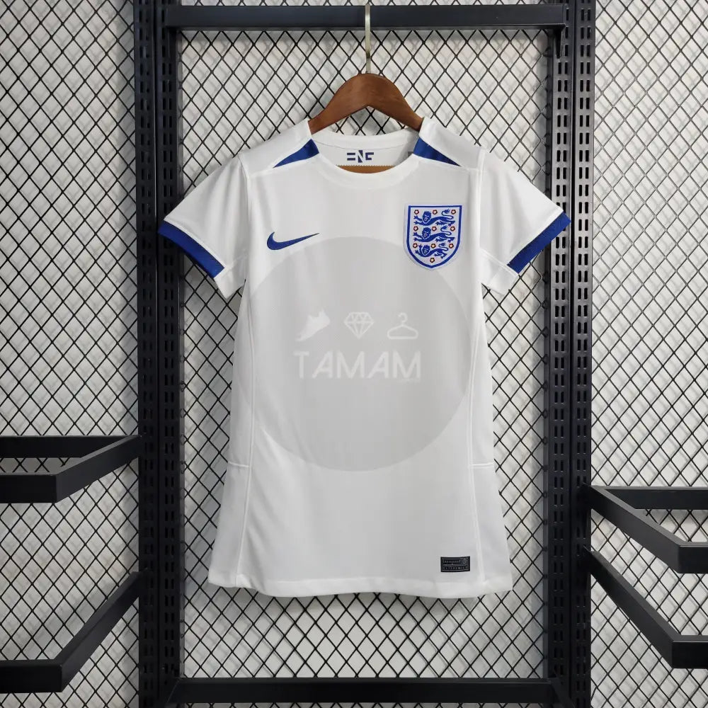 England Home Kit 23/24 International Women Version Football Jersey
