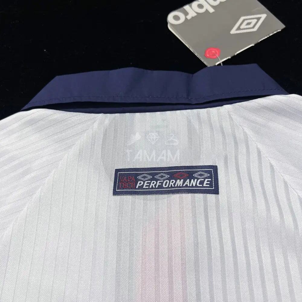 England Home Kit Retro International 97/98 Football Jersey