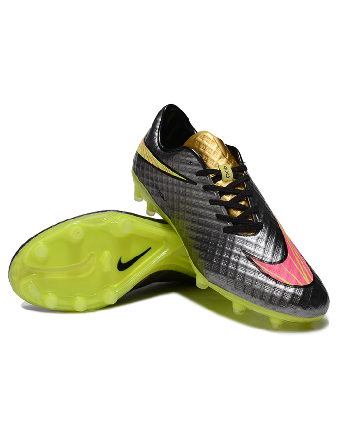 Nike Hypervenom Phantom Elite FG Premium Chrome/Metallic Gold Coin/Hyper Pink
