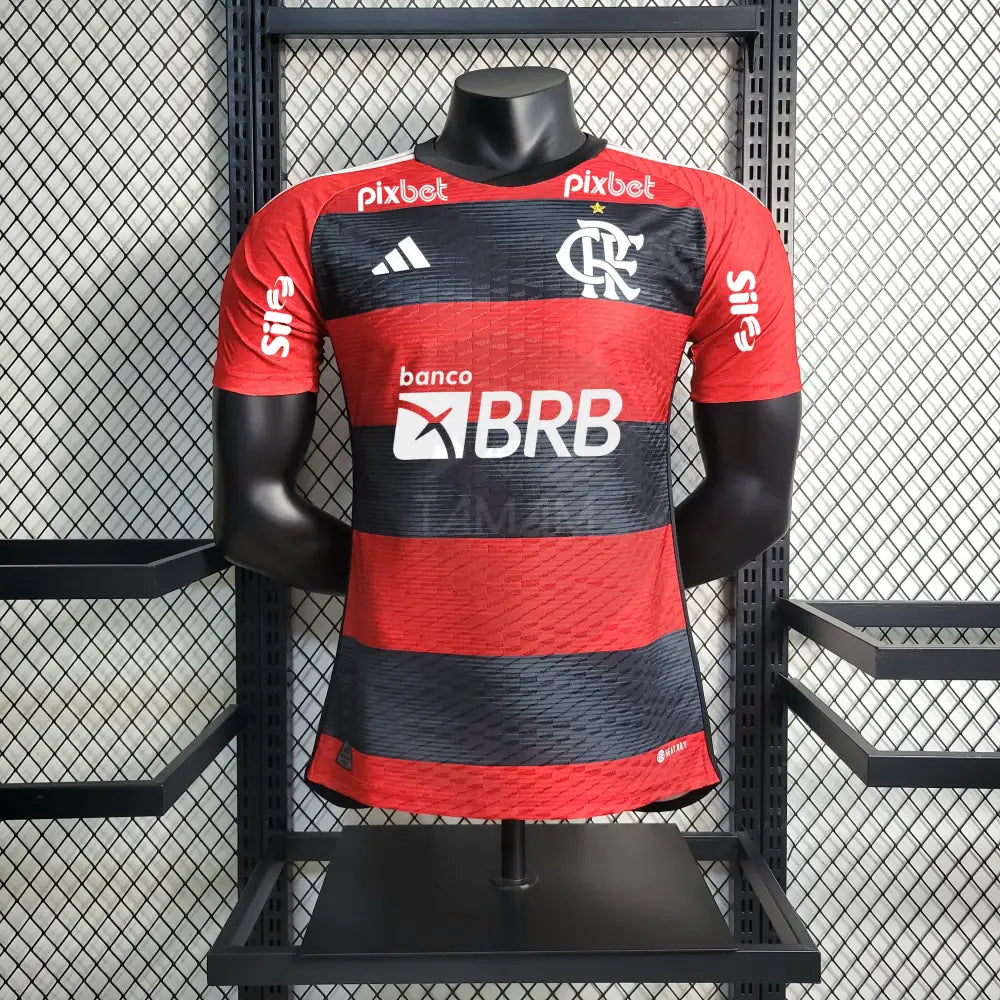 Flamengo Home Kit Player Version 23/24 Football Jersey