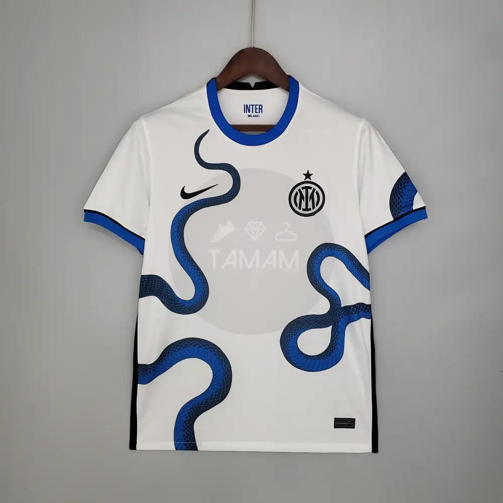 Inter Milan Away Kit Retro 21/22 Football Jersey
