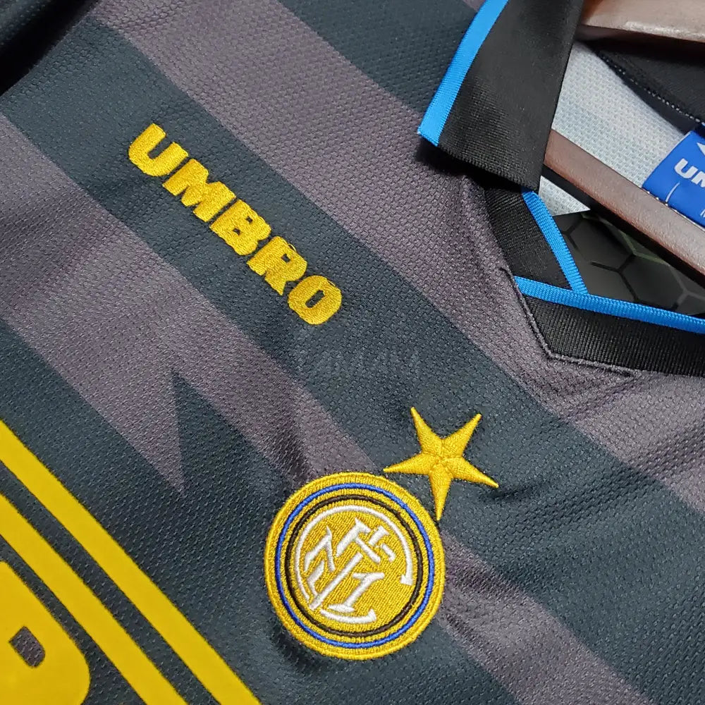 Inter Milan Away Kit Retro 97/98 Football Jersey
