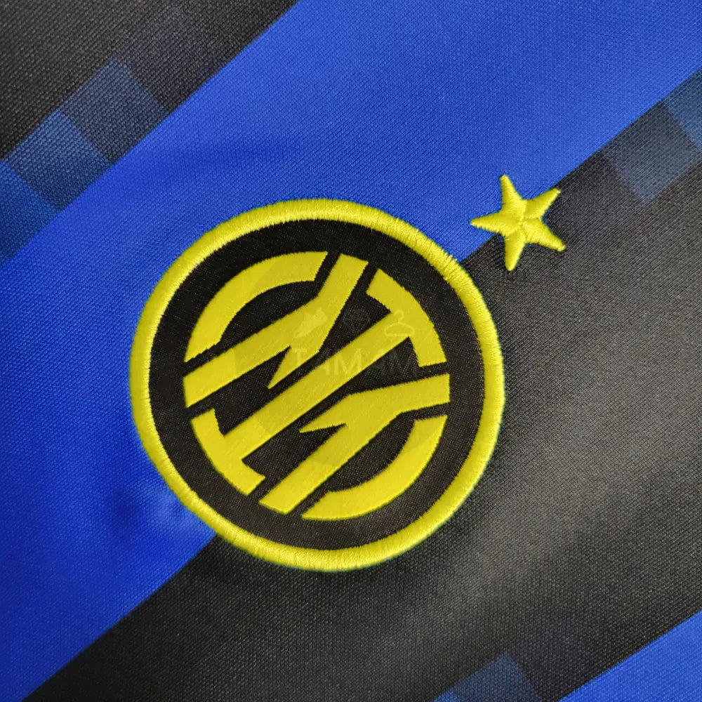 Inter Milan Home Kit 23/24 Long Sleeves Sleeves Football Jersey