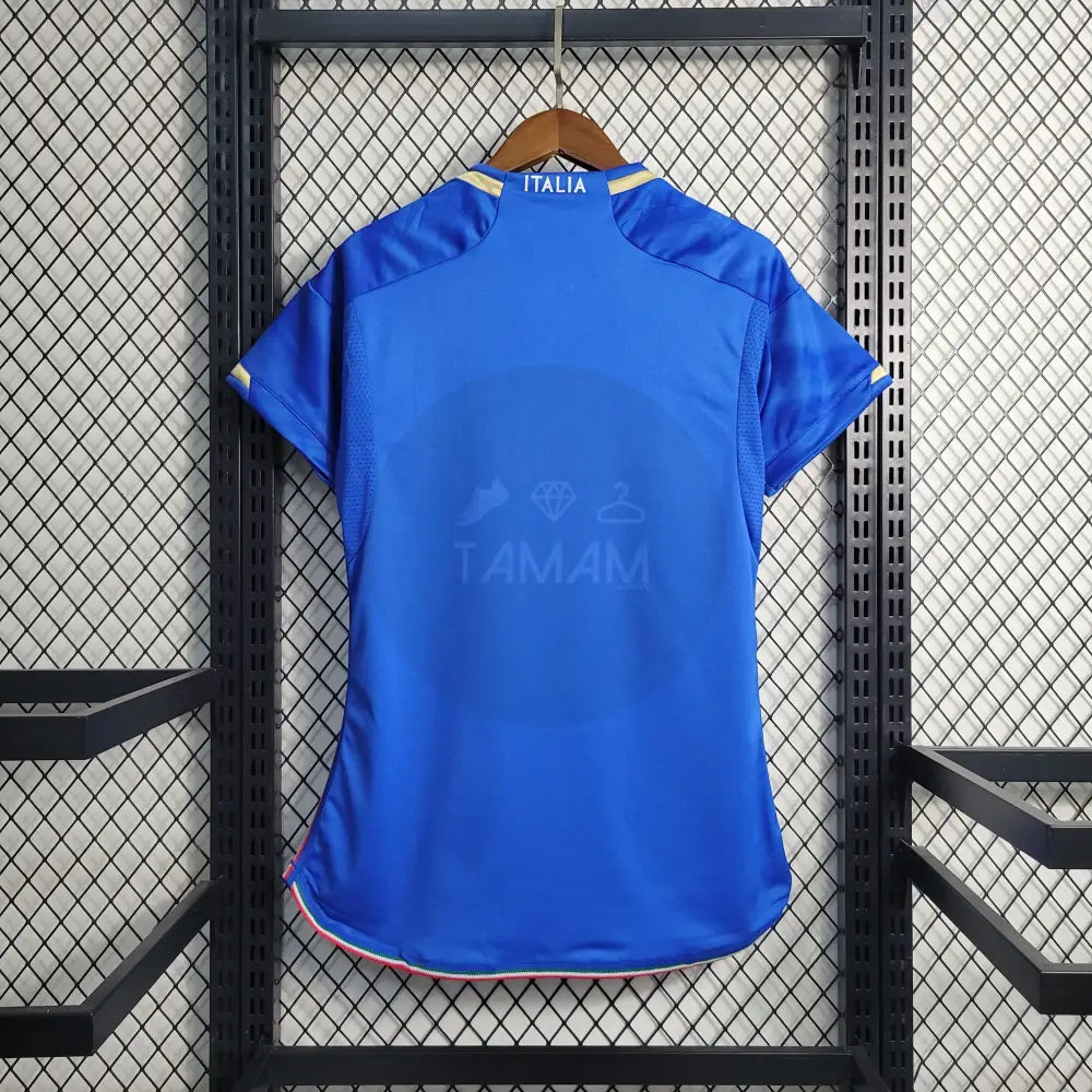 Italy Home Kit 23/4 International Women Version Football Jersey