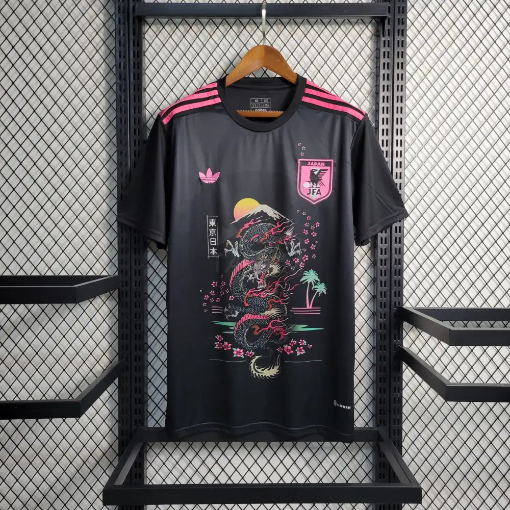 Japan Black Pink Edition Kit 23/24 Concept Football Jersey