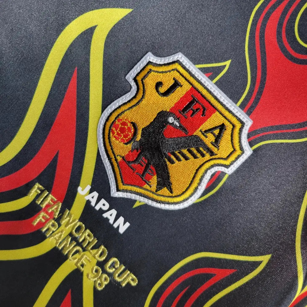 Japan Goalkeeper Final Kit Retro Long Sleeves 98 Football Jersey