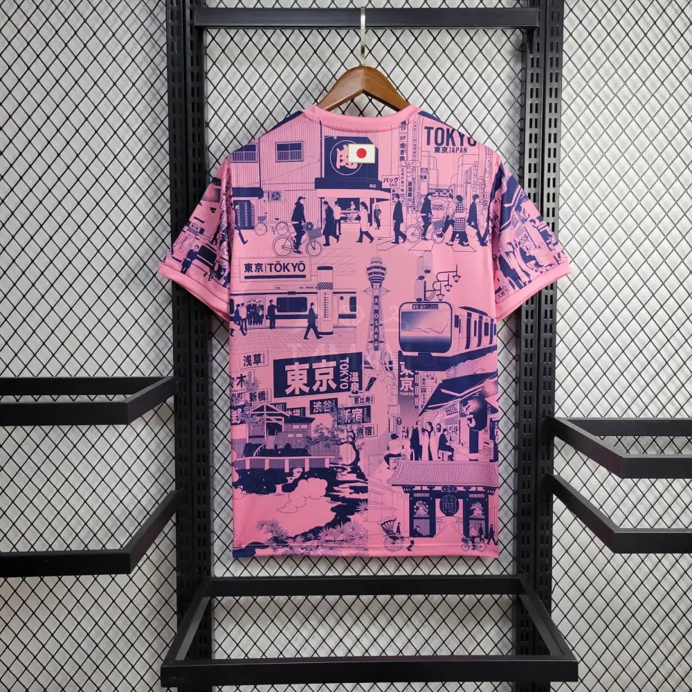 Japan Tokyo City Kit International 23/24 Pink Football Jersey