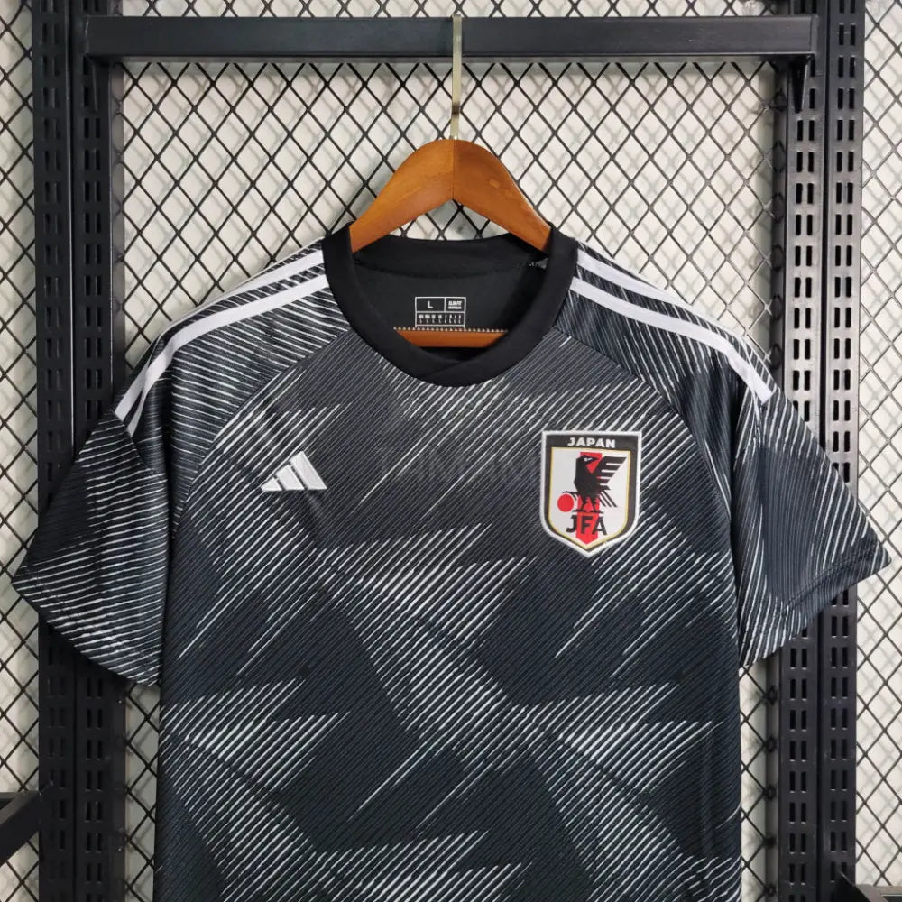 Japan X Blue Lock All Black Kit Concept 23/24 International Football Jersey