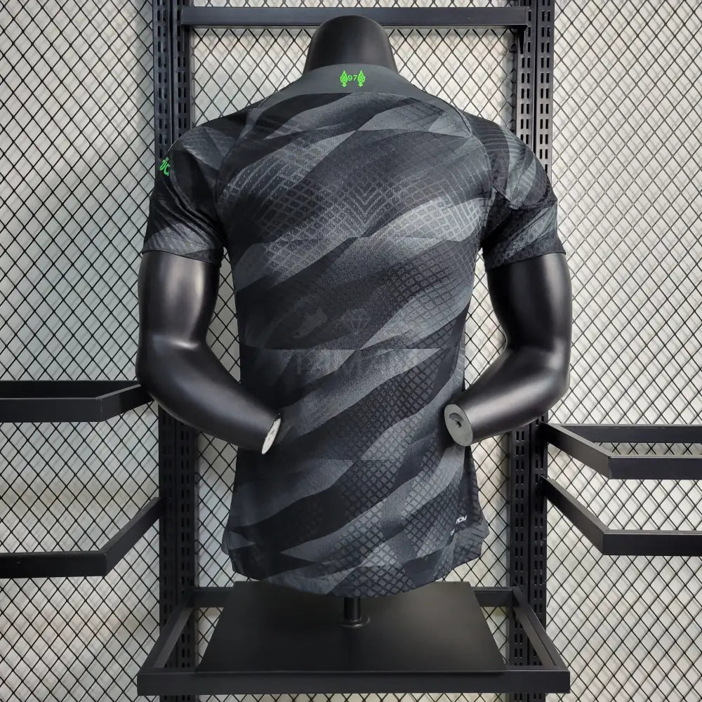 Liverpool Fc Black Gk Kit 23/24 Player Version Football Jersey