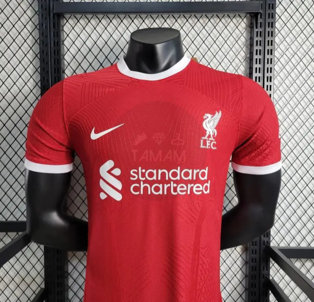 Liverpool Home Kit 23/24 Player Version Football Jersey