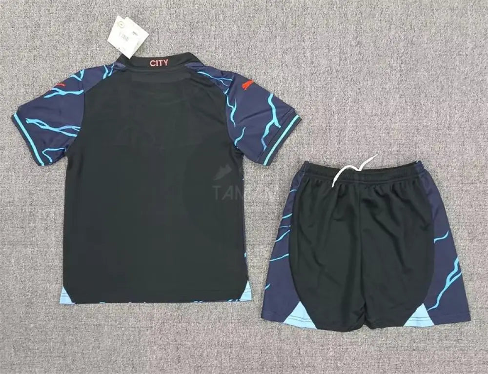 Manchester City Away Kit Kids 23/24 Football Jersey