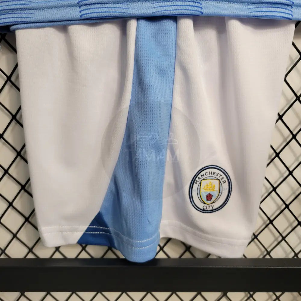 Manchester City Home Kit Kids 23/24 Football Jersey