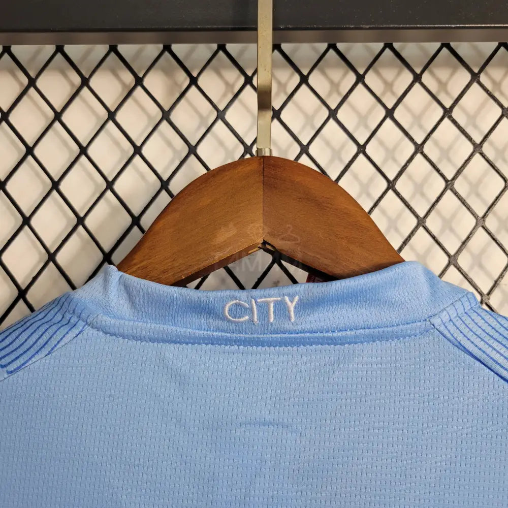 Manchester City Home Kit Kids 23/24 Football Jersey