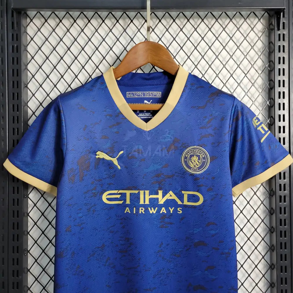 Manchester City Special Blue Kit Kids 23/24 Football Jersey