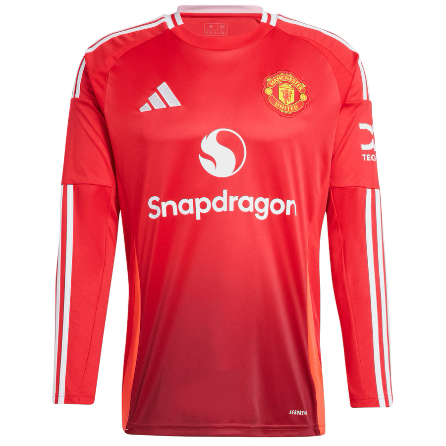 M@nchester United Home Kit 24/25 Long Sleeves