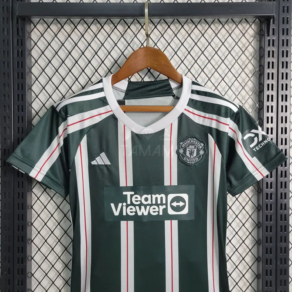 Manchester United Away Kit Kids 23/24 Football Jersey