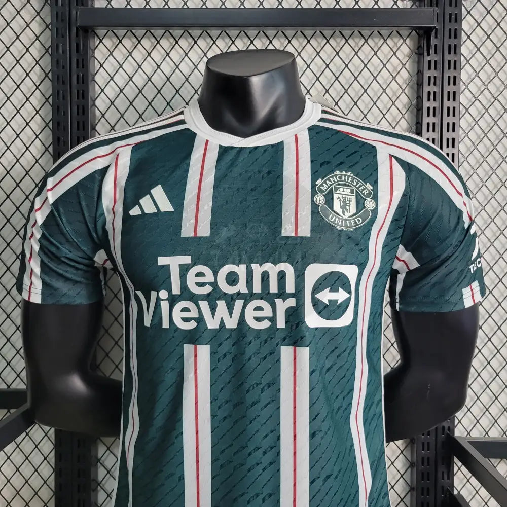 Manchester United Away Kit Player Version 23/24 Football Jersey