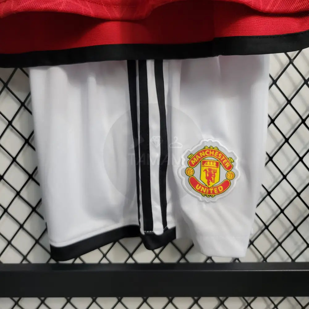 Manchester United Home Kit Kids 23/24 Football Jersey