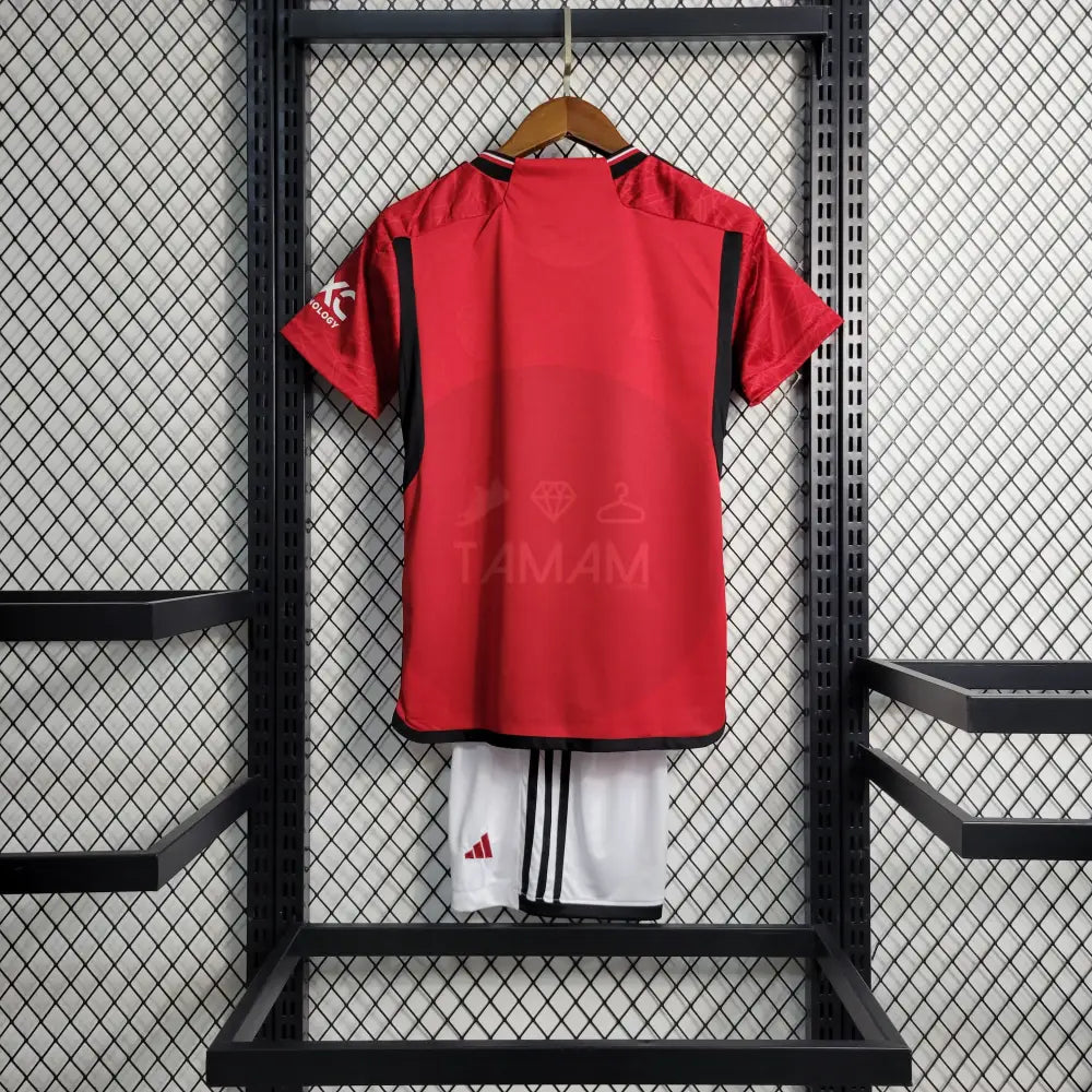 Manchester United Home Kit Kids 23/24 Football Jersey