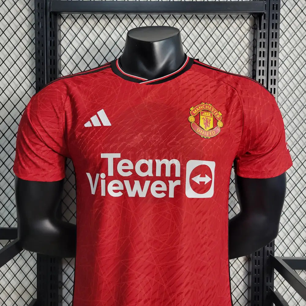 Manchester United Home Kit Player Version 23/24 Football Jersey