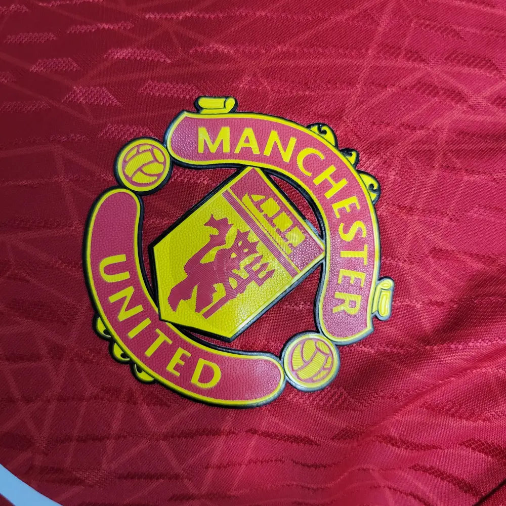 Manchester United Home Kit Player Version 23/24 Football Jersey