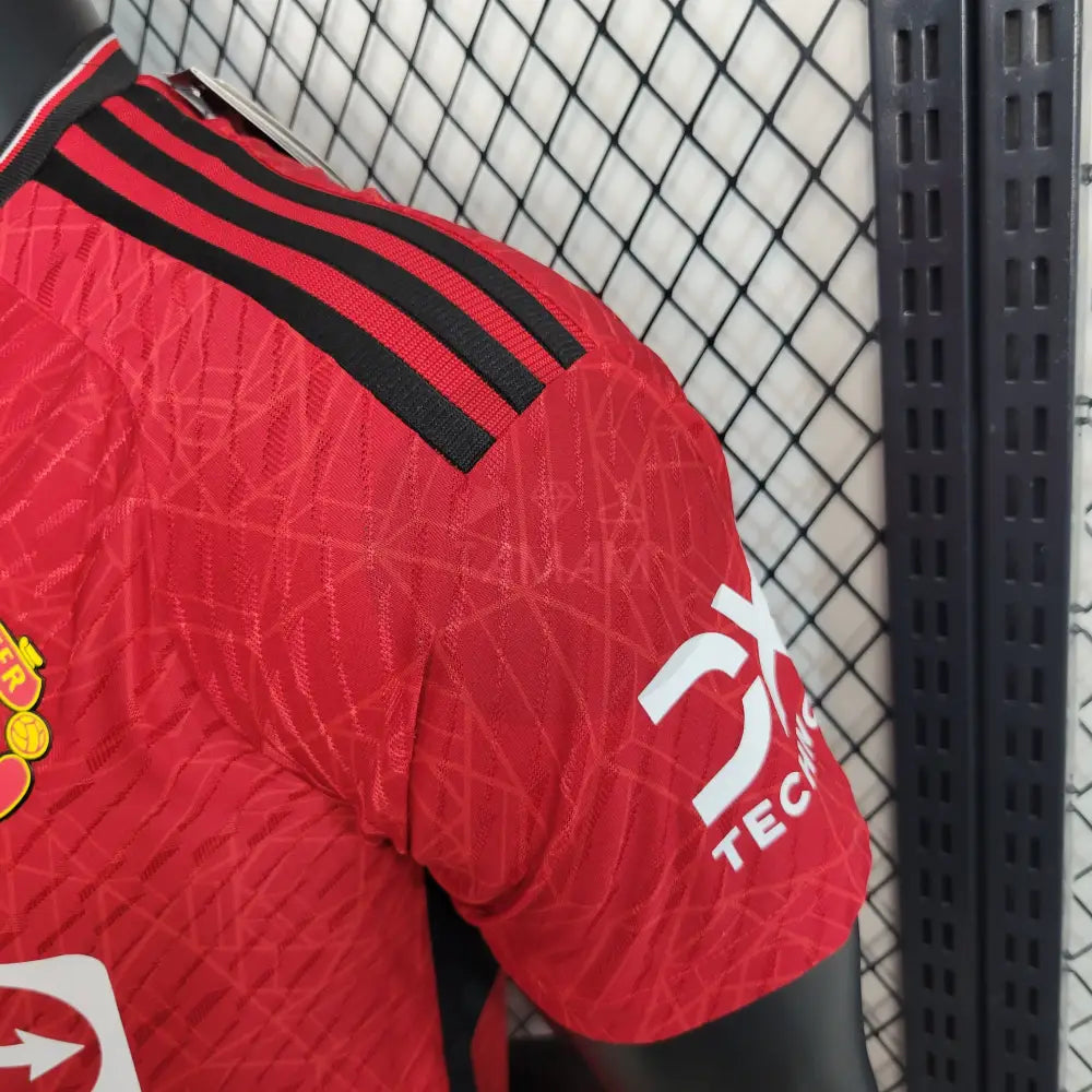 Manchester United Home Kit Player Version 23/24 Football Jersey