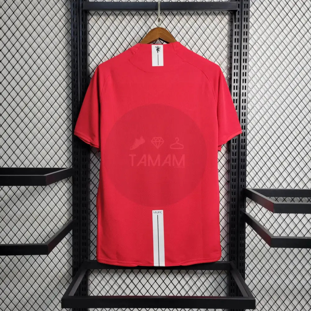 Manchester United Home Kit Retro 07/08 Football Jersey