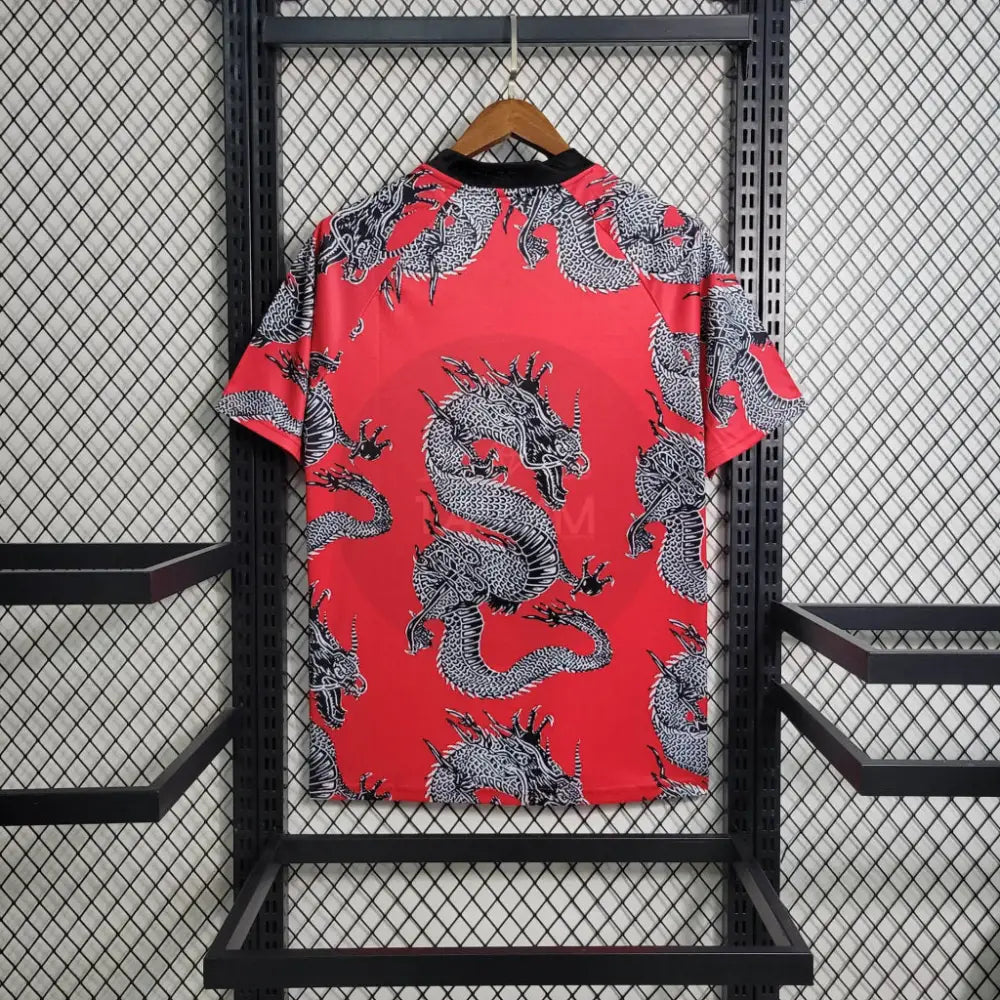 Manchester United Spring Festival China Dragon Special Edition Kit 19/20 Retro Football Jersey