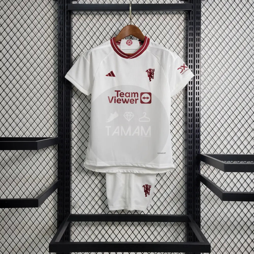 Manchester United Third Kit Kids 23/24 Football Jersey