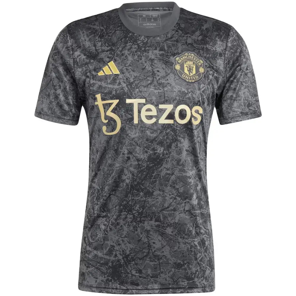 Manchester United Training Black Kit 23/24 Football Jersey
