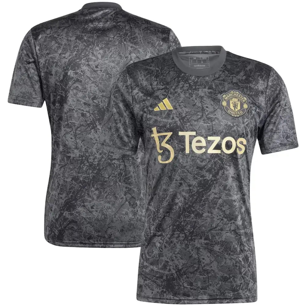Manchester United Training Black Kit 23/24 Football Jersey