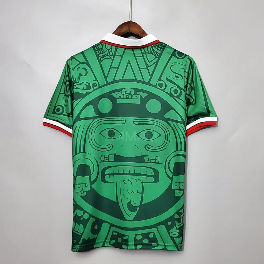 Mexico Home Kit Retro 98 International Football Jersey