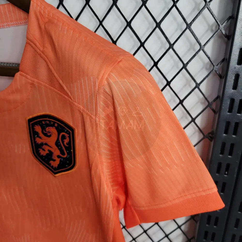 Netherlands Home Women Kit Wwc 23/24 International Football Jersey