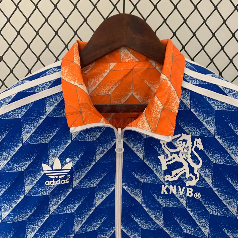 Netherlands Reversible Orange/Blue International Windbreaker