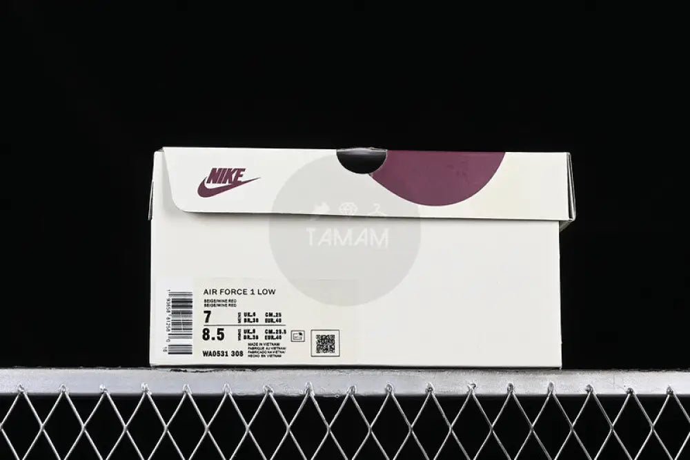 Nike Air Force 1 07 Low White/Red Shoes
