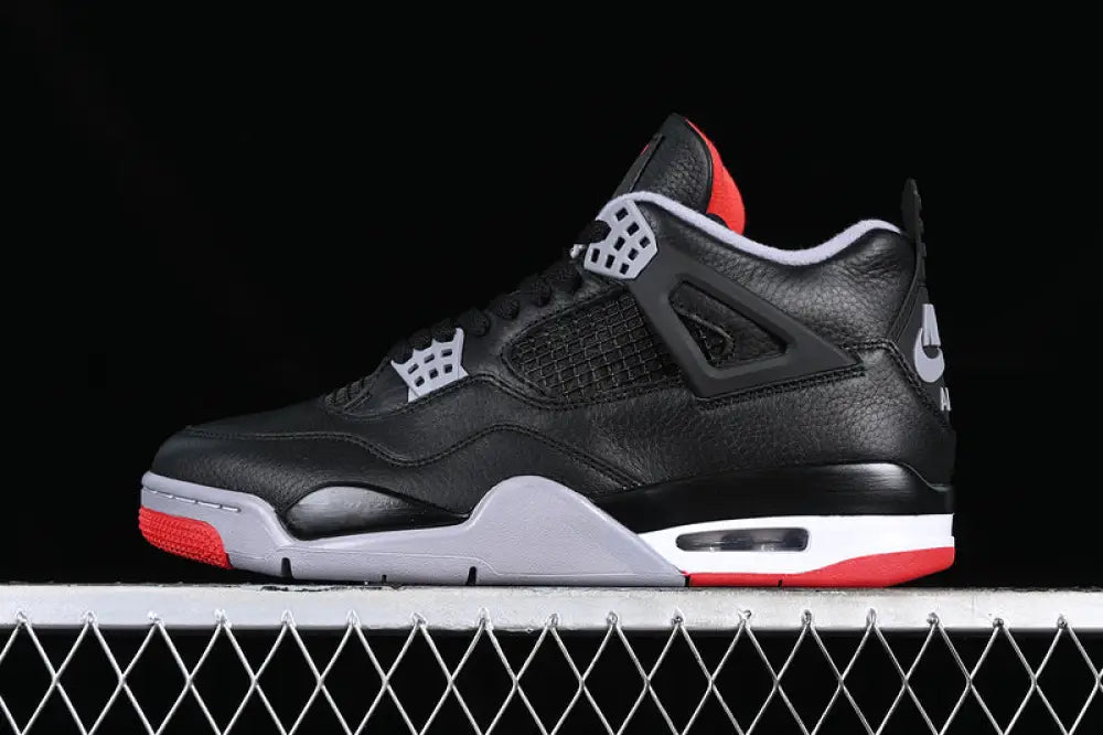 Nike Air Jordan 4 Retro Bred Reimagined White/Black/Grey/Red Shoes