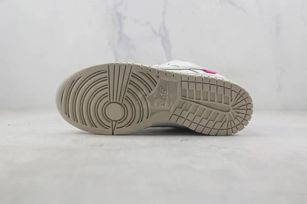 Nike Dunk Low Bling White/Tan/Pink Shoes