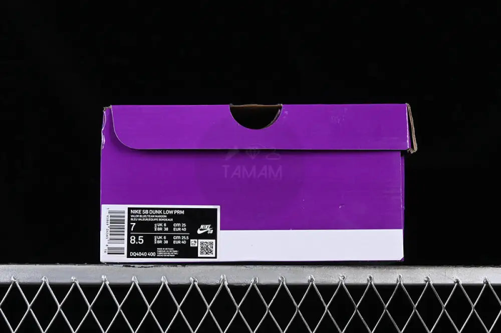 Nike Dunk Low Phillies Blue Red Purple And White Shoes