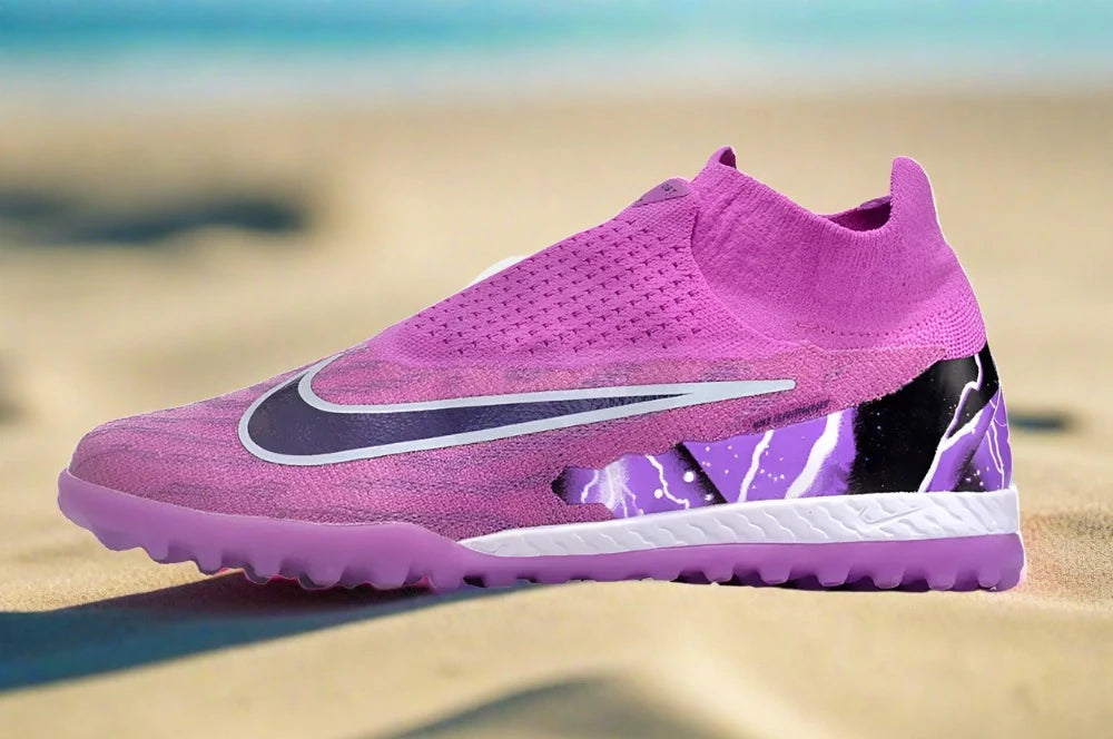 Nike Phantom GX Elite DF Turf Thunder Fuchsia Dream/Barely Grape/Purple