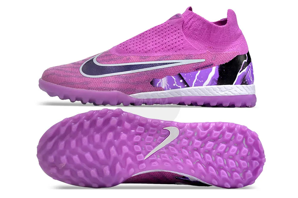 Nike Phantom Gx Elite Df Turf Thunder - Fuchsia Dream/Barely Grape/Purple Soccer Cleats