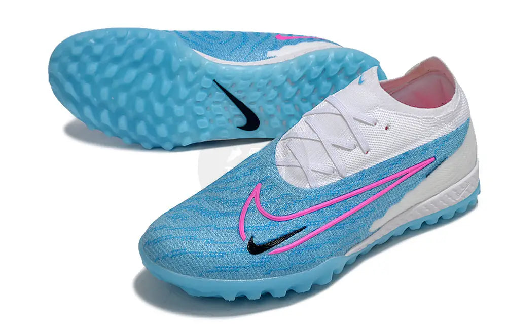 Nike Phantom Gx Elite Tf Artificial Turf - Blue/White/Pink Soccer Cleats