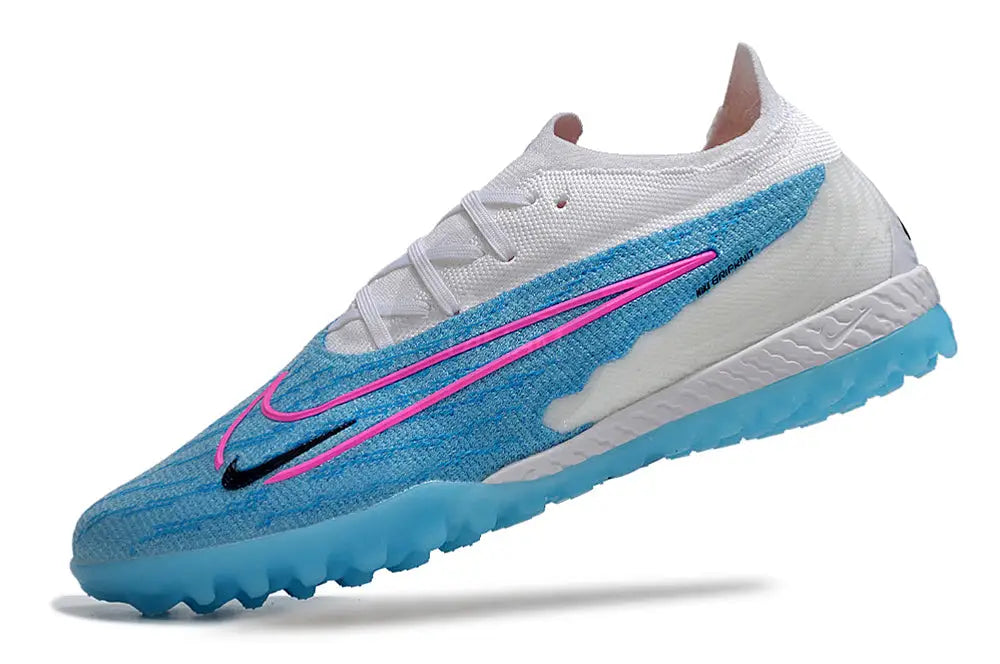 Nike Phantom Gx Elite Tf Artificial Turf - Blue/White/Pink Soccer Cleats