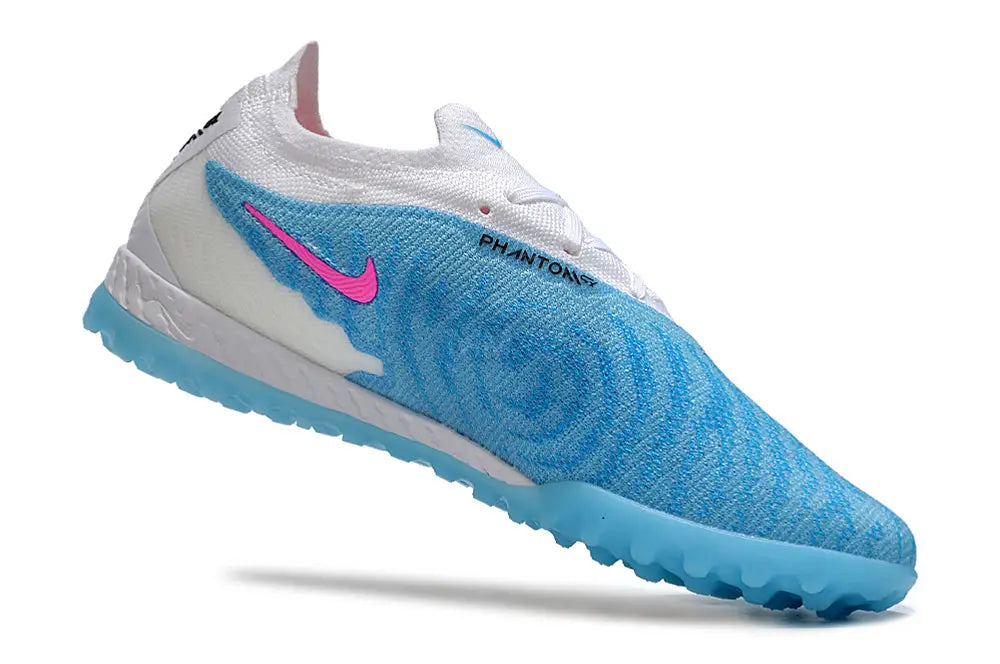 Nike Phantom Gx Elite Tf Artificial Turf - Blue/White/Pink Soccer Cleats