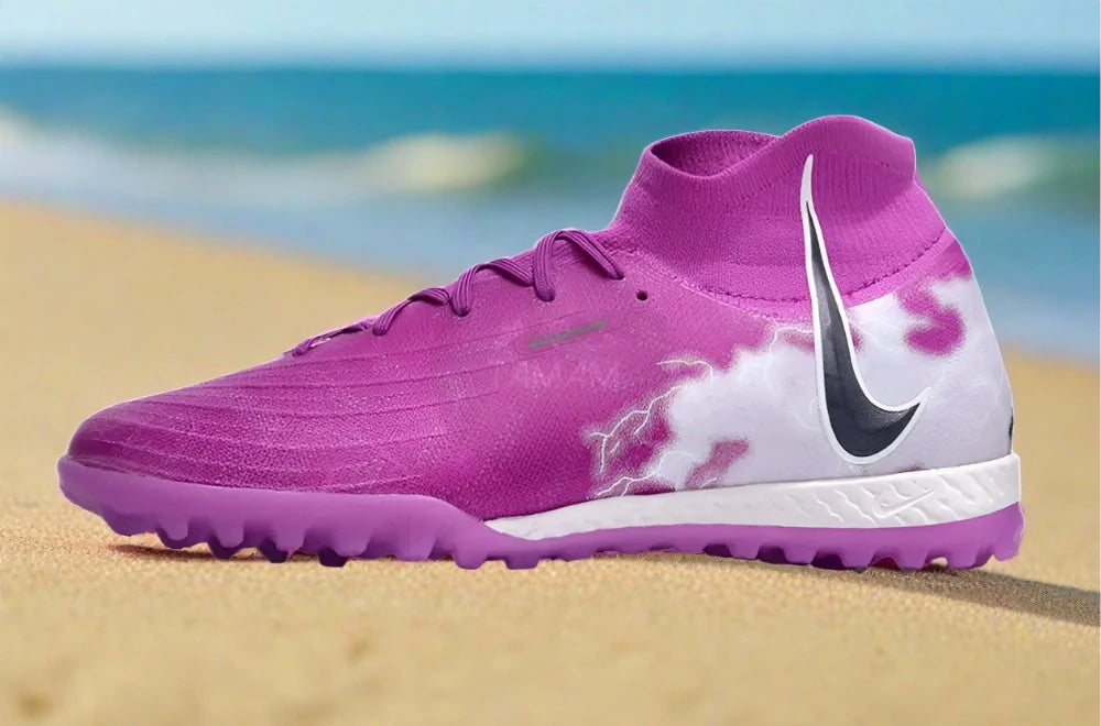 Nike Phantom Luna Elite Nu Tf Artificial Turf - Purple/White/Black Soccer Cleats